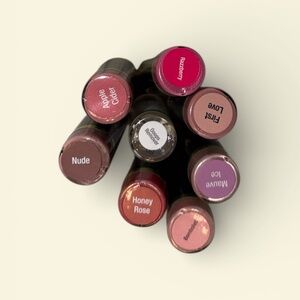 LipSense Long Lasting Liquid Lip Bundle 7 Shades + Ooops Remover